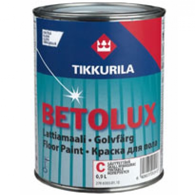 Краска для пола Tikkurila, Betolux для пола, 9 л