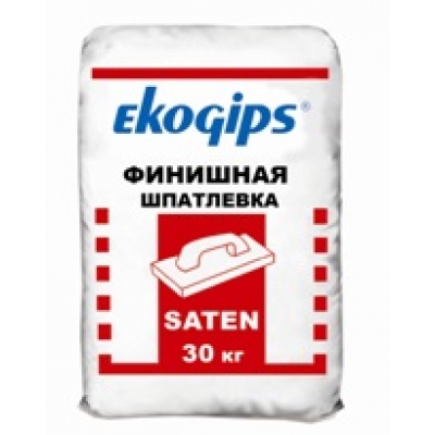 Финишная шпатлевка Ekogips SATEN (Сатенгипс) 30 кг