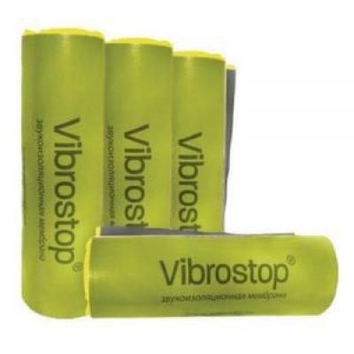 Виброизоляционная мембрана Vibrostop (15м. рулон)