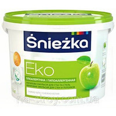 Акриловая краска Sniezka EKO (10 л)