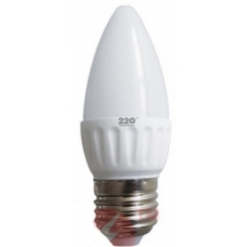 Лампа світлодіодна LED свічка 6W 220B E27 4100K