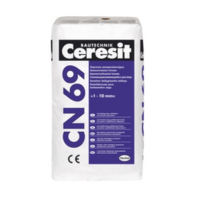 Самовыравнивающаяся стяжка Ceresit CN 69 (25 кг)