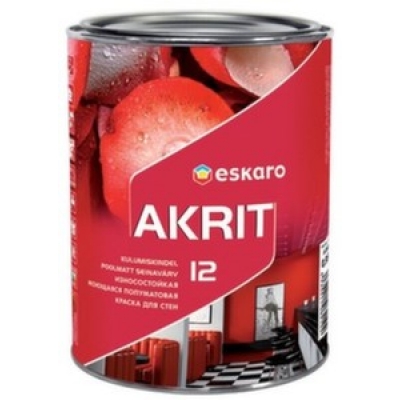 Краска Eskaro Akrit-12 A 0.95 л Краска Eskaro Akrit-12 A 0.95 л