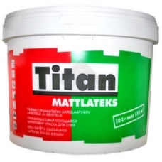 Фарба Eskaro Titan Mattlatex для стін 10 л