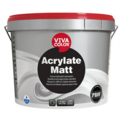 Износостойкая краска для стен Vivacolor Acrylate Matt (0,9 л)