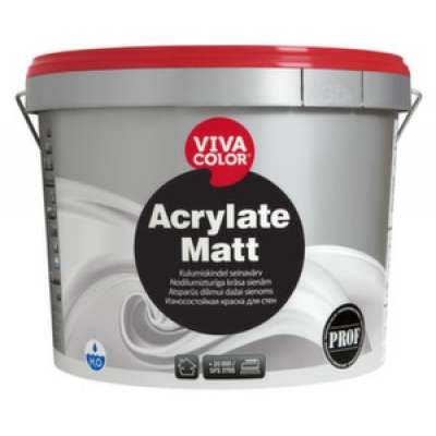 Износостойкая краска для стен Vivacolor Acrylate Matt (0,9 л) Износостойкая краска для стен Vivacolor Acrylate Matt (0,9 л)