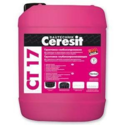 Грунтовка Ceresit CT 17 (Церезит СТ 17) (10 л)