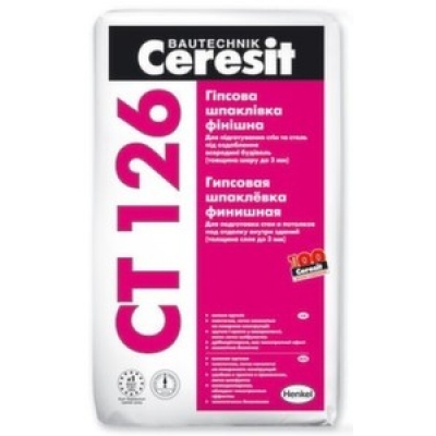 Финишная шпаклевка Ceresit СТ 126 (25 кг)