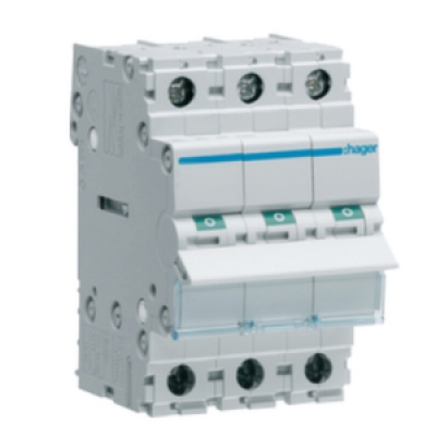 Автоматический выключатель HAGER In=25 А, 3п, С, 6 kA, 3м