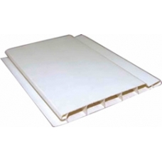 Вагонка пластиковая Белая усиленая 12,5х600 (м2)