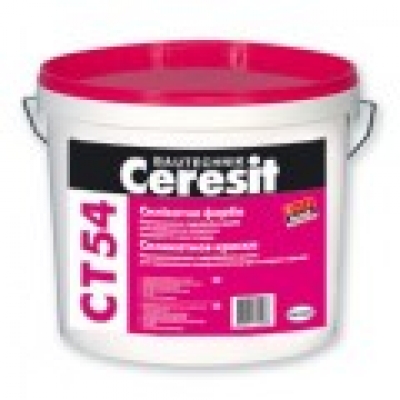 Силикатная краска Ceresit CT 54 (10 л)