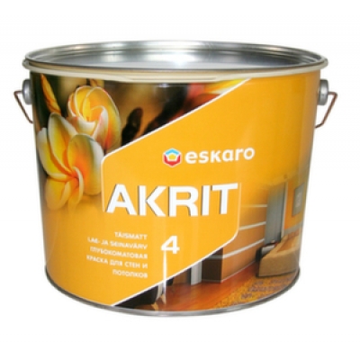 Краска Eskaro Akrit-4 А 9.5 л Краска Eskaro Akrit-4 А 9.5 л