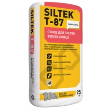 Смесь армирующая для теплоизоляции Siltek Т-87 (25кг)