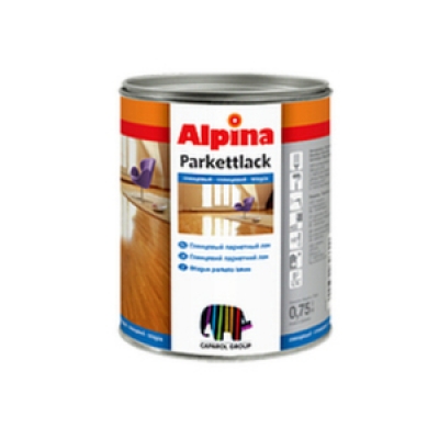 Лак Alpina Parkettlack 5 л Шелковистый мат