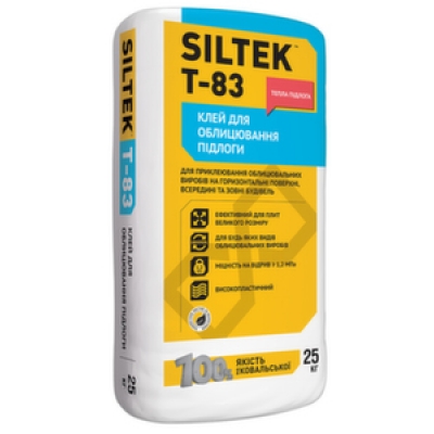 Клей для напольной плитки Siltek Т-83 25 кг