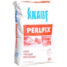 Клей для гипсокартона Knauf PERLFIX (30 кг) Клей для гипсокартона Knauf PERLFIX (30 кг)