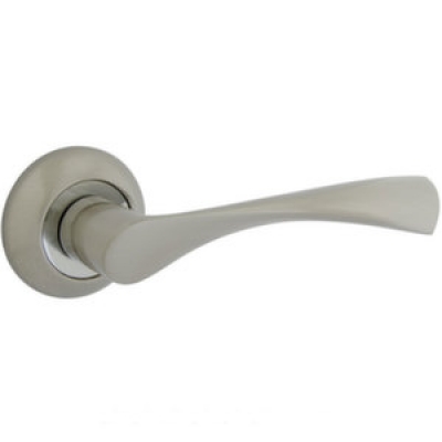 Дверная ручка AL-23-CP (хром) на розетке Дверная ручка AL-23-CP (хром) на розетке