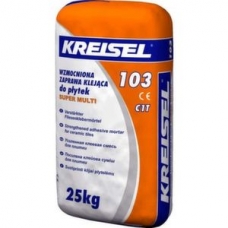 Клей для плитки усиленный Kreisel SUPER MULTI 103 (25 кг)