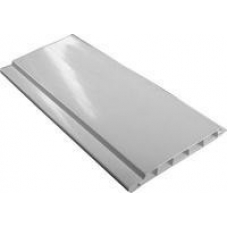 Вагонка пластиковая Белая облегченная 10х600 (м2)