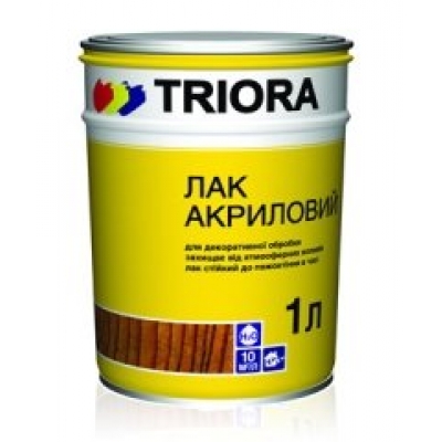 Лак акриловий TRIORA (1 л)