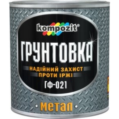 Грунтовка ГФ-021 Kompozit белая (2.8 кг) Грунтовка ГФ-021 Kompozit белая (2.8 кг)