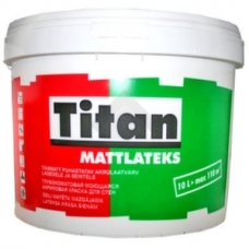 Фарба Eskaro Titan Mattlatex для стін 5 л Фарба Eskaro Titan Mattlatex для стін 5 л