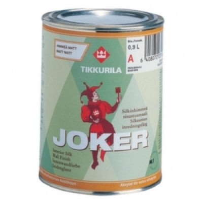 Матовая латексная краска Tikkurila Joker, 9 л Матовая латексная краска Tikkurila Joker, 9 л
