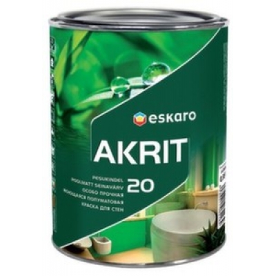 Краска Eskaro Akrit-20 А 9.5 л