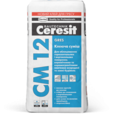 Клей для облицовки Ceresit CM 12 (25 кг)