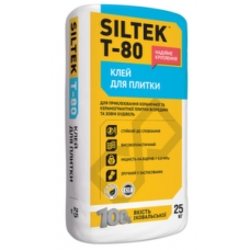 Клей для плитки Siltek Т-80 25 кг