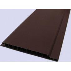 Вагонка пластиковая Шоколад 10x600 (м2)