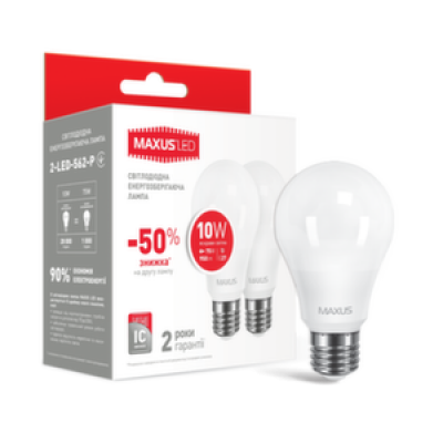 Лампа светодиодная LED A60 10W 220B E27 4100K
