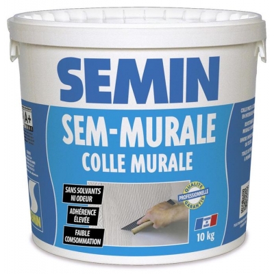 Клей Semin SEM MURALE для стеклообоев ведро 10 кг