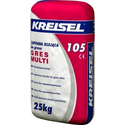 Клей для керамогранита Kreisel 105 (25 кг) Клей для керамогранита Kreisel 105 (25 кг)