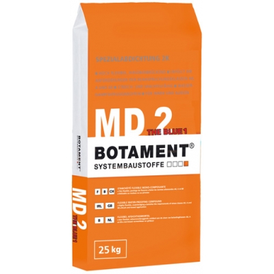 ТМ Ботамент MD 2 The Blue 1- двухкомпонентная эластичная гидроизоляция специального назначения ТМ Ботамент MD 2 The Blue 1- двухкомпонентная эластичная гидроизоляция специального назначения