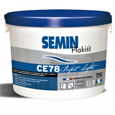 Шпаклевка готовая Semin Plakist СЕ-78 Perfect LIGHT 20кг