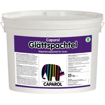 Шпаклевка CAPAROL Glattspachtel (Akkordspachtel) Fein, 25 кг беспещанка